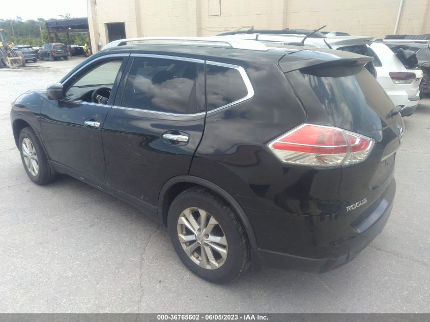 2016 NISSAN ROGUE SV - KNMAT2MV8GP662407