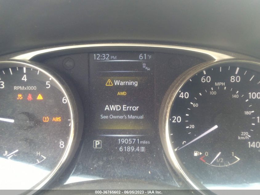 2016 NISSAN ROGUE SV - KNMAT2MV8GP662407