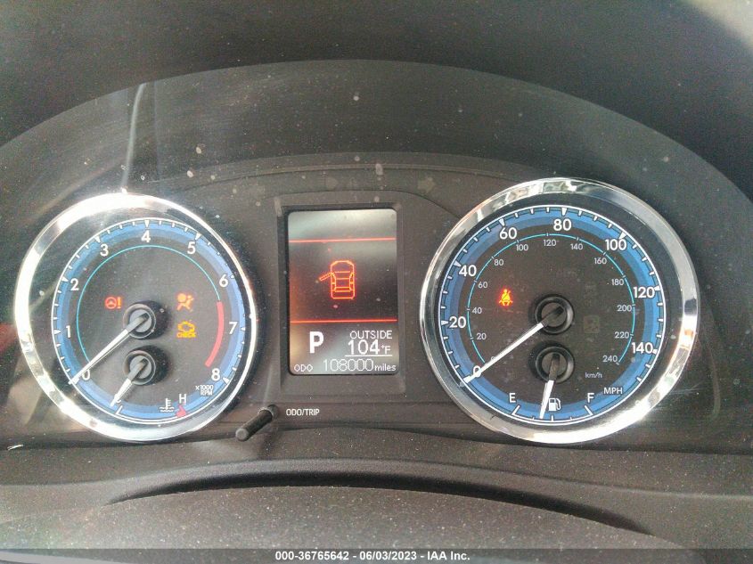 2019 TOYOTA COROLLA L/LE/SE/XLE/XSE - 2T1BURHE7KC223730