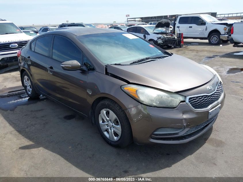 2015 KIA FORTE LX - KNAFX4A69F5270126