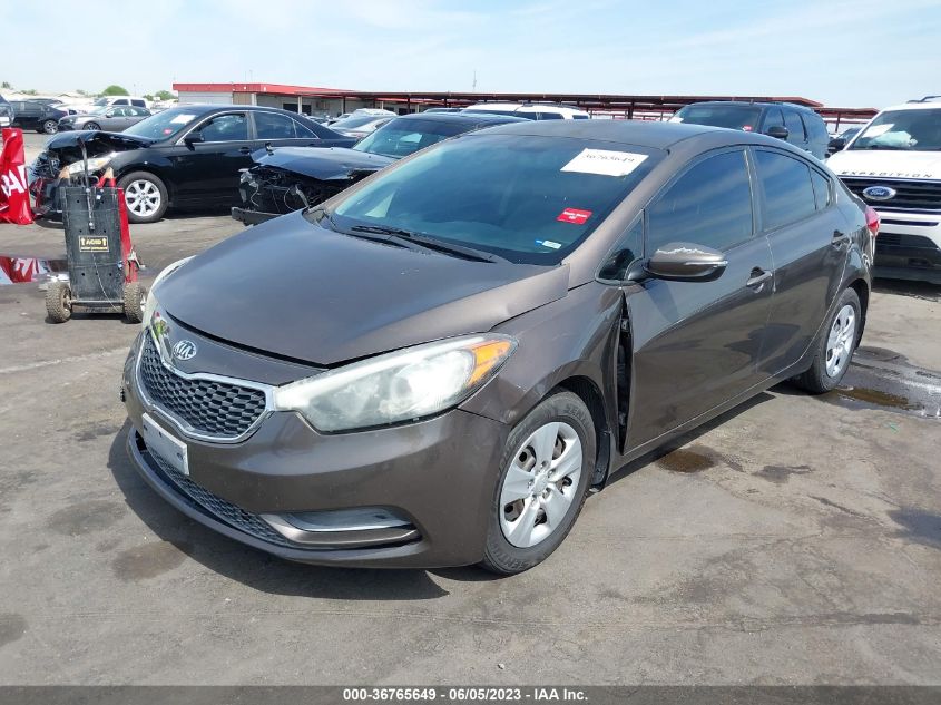 2015 KIA FORTE LX - KNAFX4A69F5270126