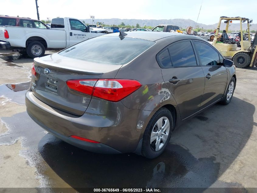 2015 KIA FORTE LX - KNAFX4A69F5270126