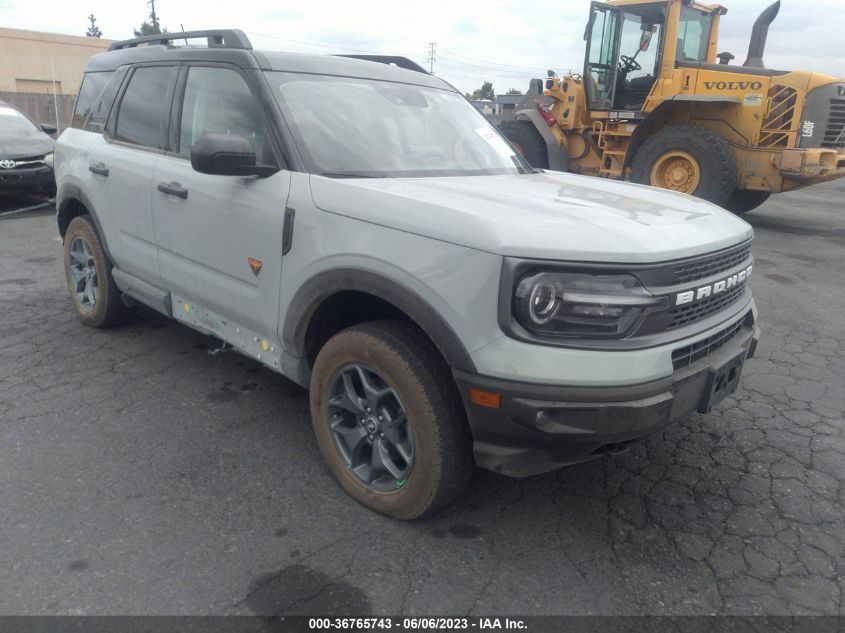 2022 FORD BRONCO SPORT BADLANDS - 3FMCR9D91NRD84146
