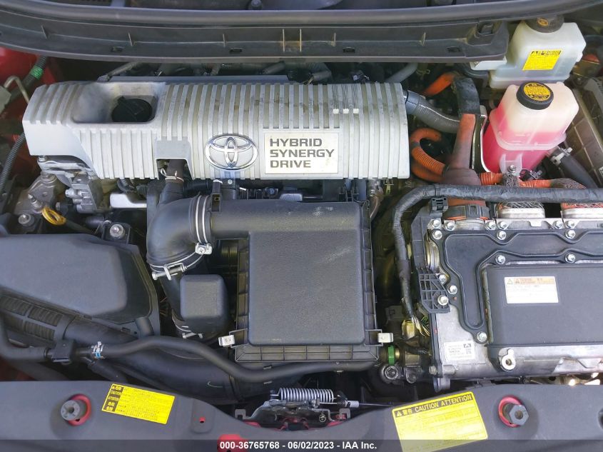 2015 TOYOTA PRIUS FOUR - JTDKN3DU5F0421536