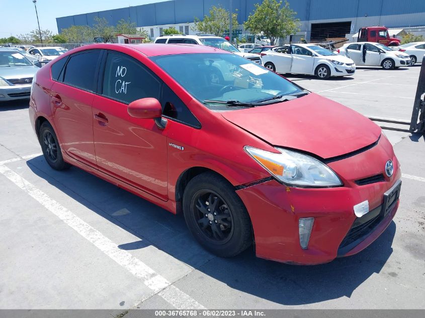 2015 TOYOTA PRIUS FOUR - JTDKN3DU5F0421536