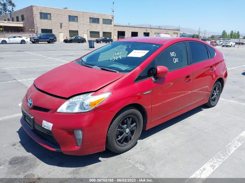 2015 TOYOTA PRIUS FOUR - JTDKN3DU5F0421536