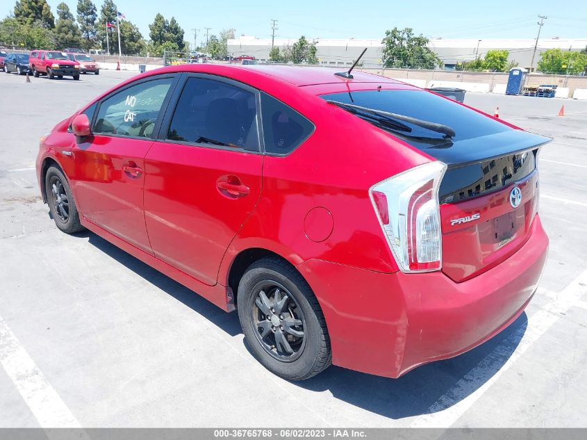 2015 TOYOTA PRIUS FOUR - JTDKN3DU5F0421536