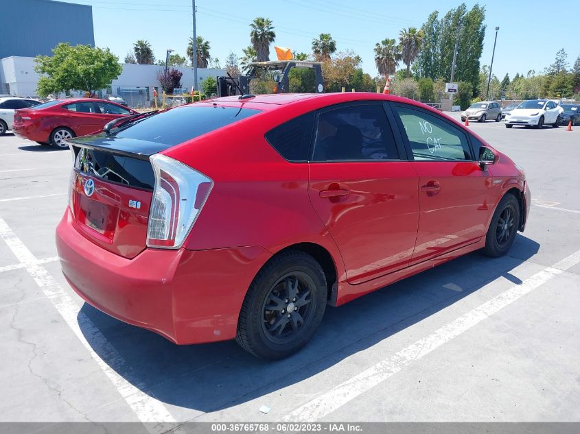 2015 TOYOTA PRIUS FOUR - JTDKN3DU5F0421536