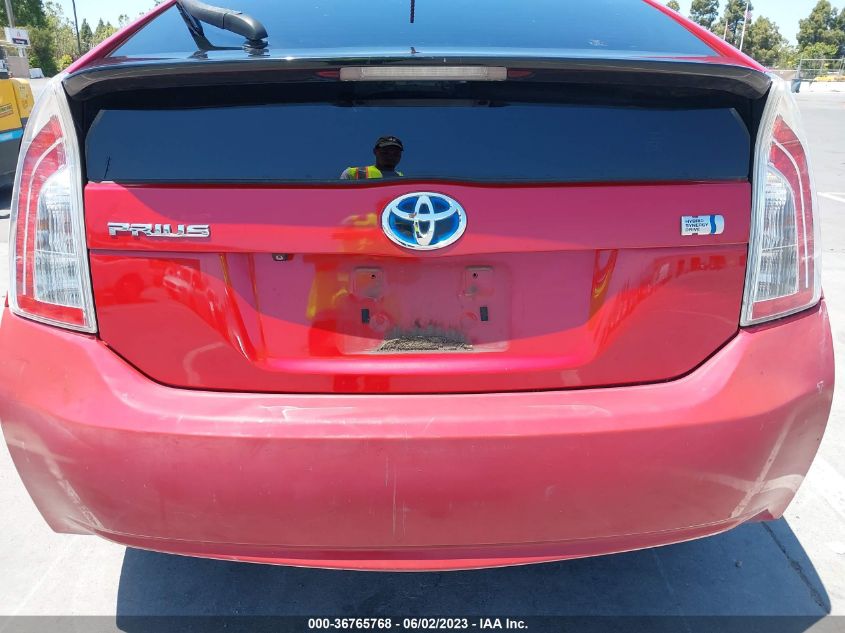 2015 TOYOTA PRIUS FOUR - JTDKN3DU5F0421536