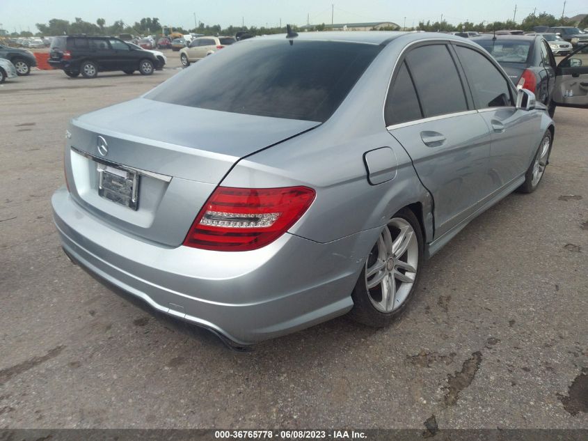 2014 MERCEDES-BENZ C-CLASS C 250 - WDDGF4HB9EG236869