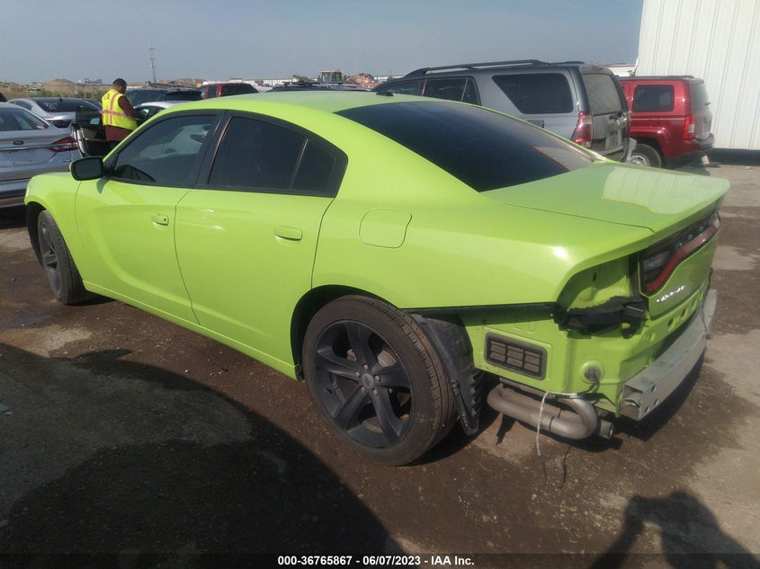 VIN 2C3CDXBG0KH743619 2019 DODGE CHARGER SXT