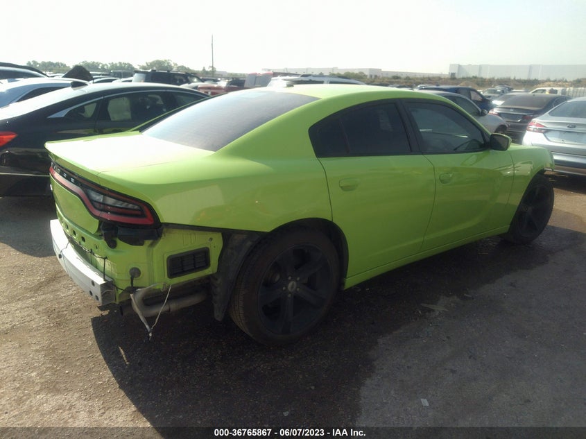 VIN 2C3CDXBG0KH743619 2019 DODGE CHARGER SXT