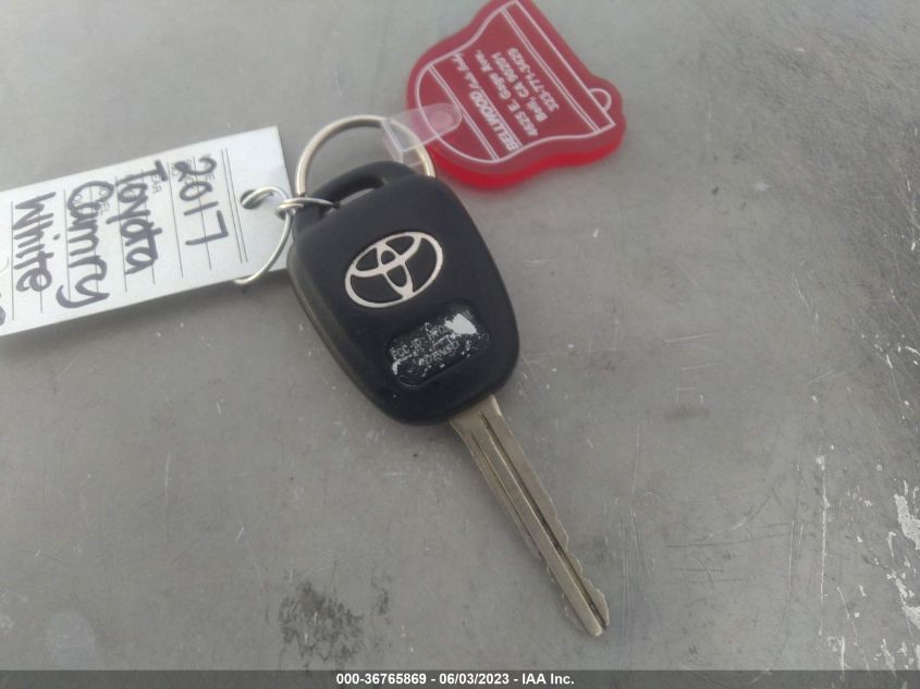 2017 TOYOTA CAMRY SE - 4T1BF1FK9HU397763