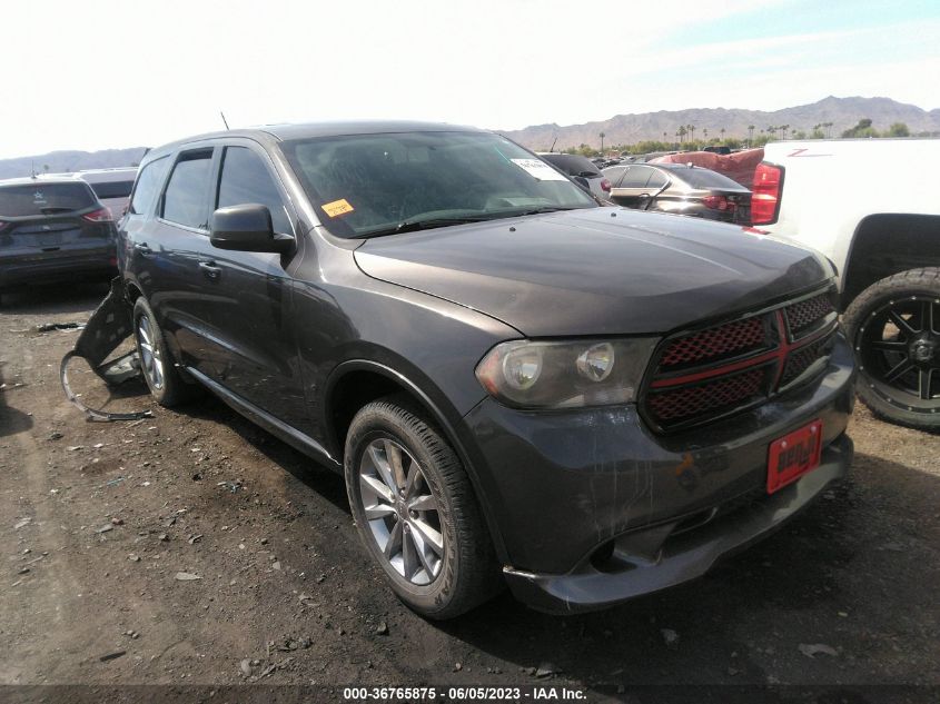 2013 DODGE DURANGO SXT - 1C4RDHAG4DC696582