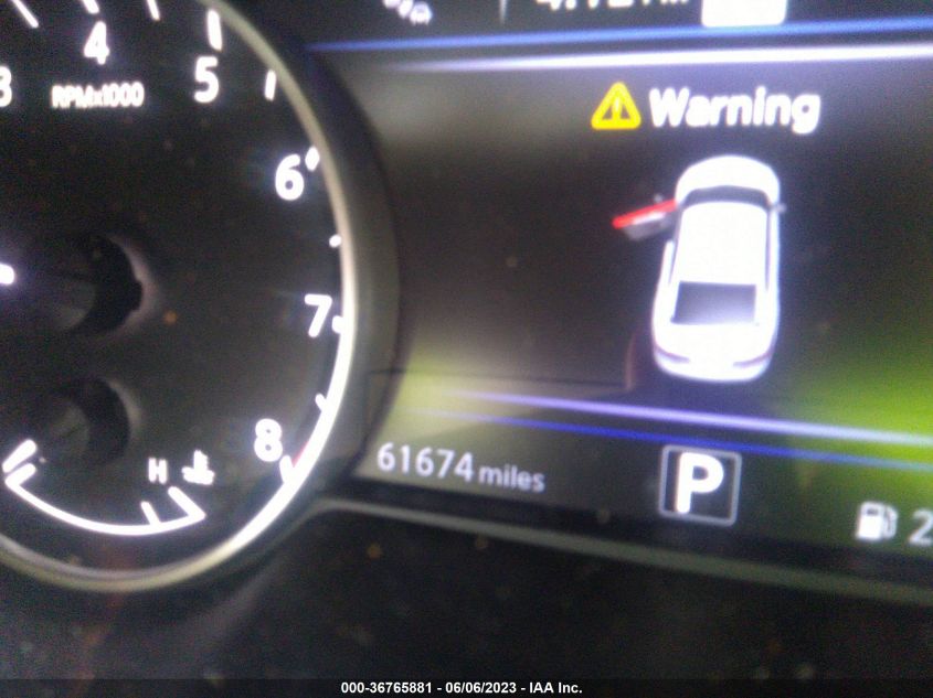 2020 NISSAN MAXIMA SL - 1N4AA6DV3LC362617
