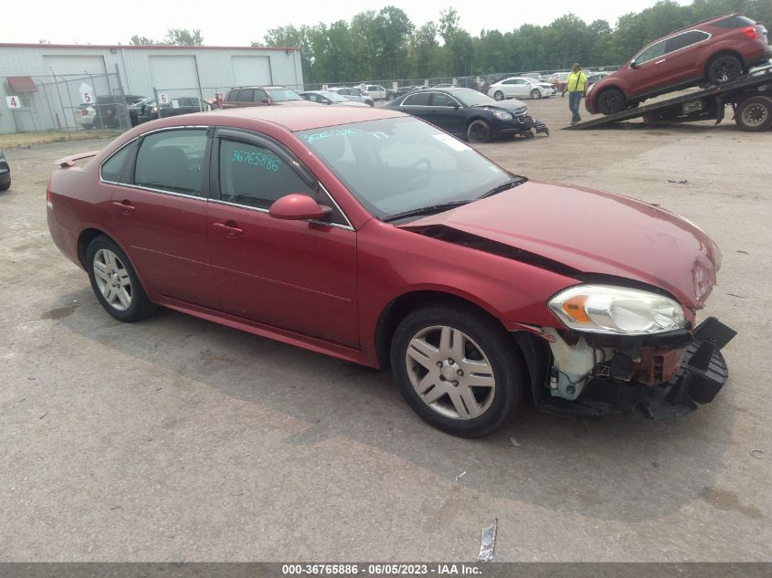 2013 CHEVROLET IMPALA LT - 2G1WB5E30D1170687