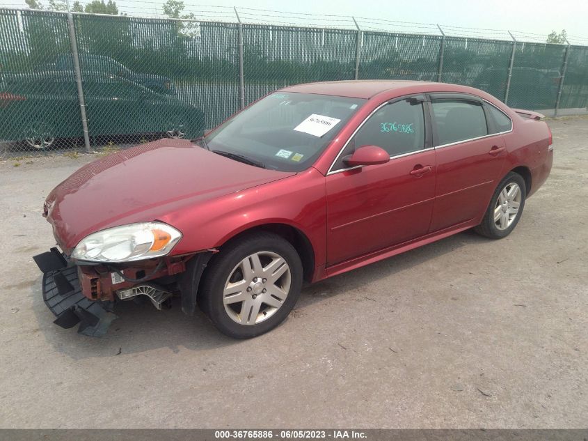 2013 CHEVROLET IMPALA LT - 2G1WB5E30D1170687