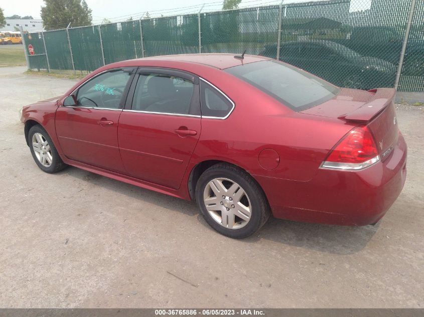 2013 CHEVROLET IMPALA LT - 2G1WB5E30D1170687