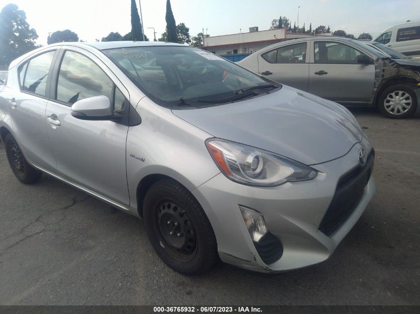2016 TOYOTA PRIUS C ONE/TWO/THREE/FOUR - JTDKDTB35G1135632