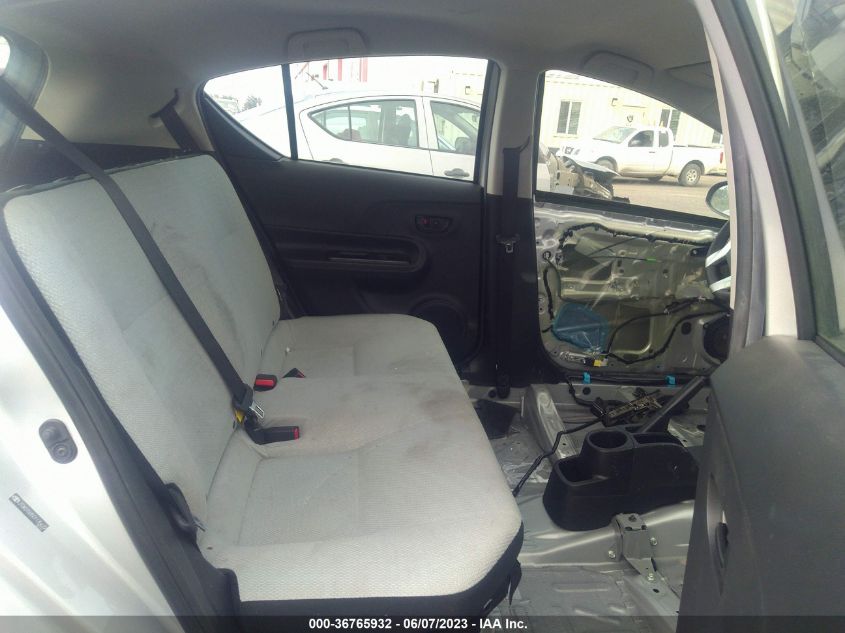 2016 TOYOTA PRIUS C ONE/TWO/THREE/FOUR - JTDKDTB35G1135632