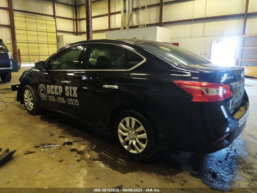 2016 NISSAN SENTRA S - 3N1AB7AP0GY265264