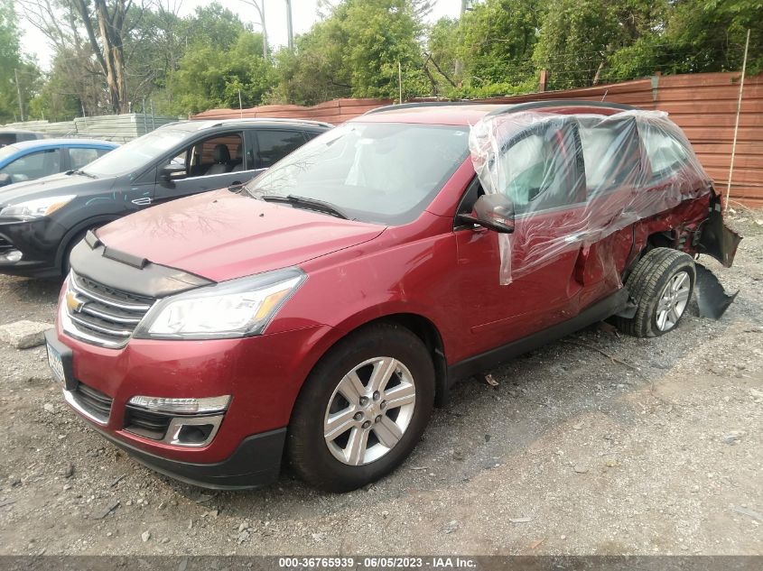 2013 CHEVROLET TRAVERSE LT - 1GNKVJKD9DJ148901
