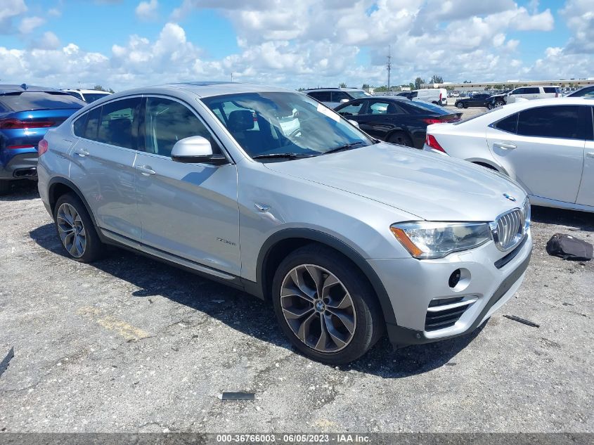 2016 BMW X4 XDRIVE28I - 5UXXW3C56G0R22559
