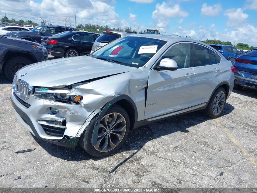 2016 BMW X4 XDRIVE28I - 5UXXW3C56G0R22559
