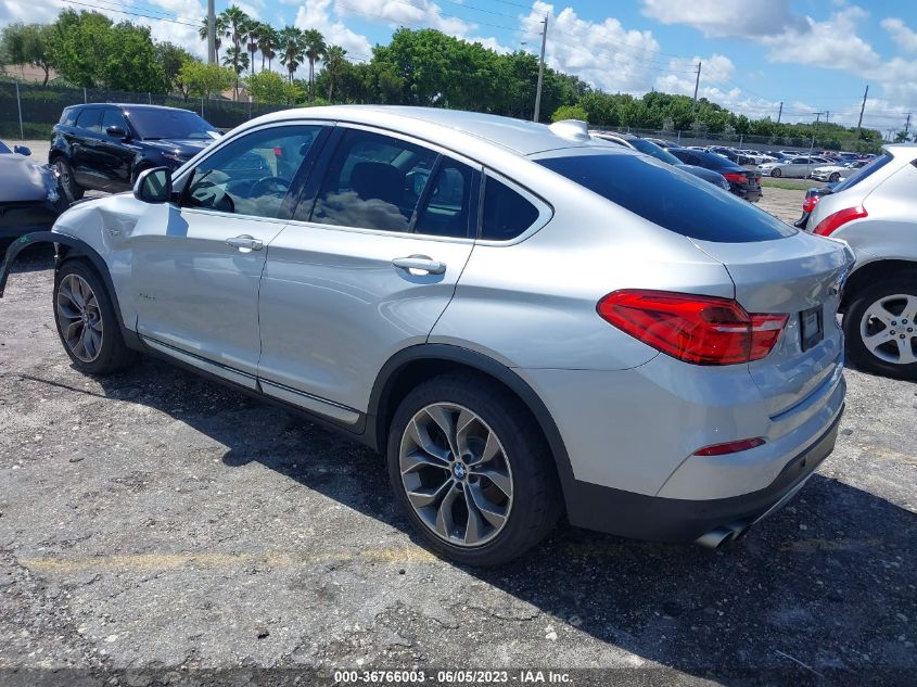 2016 BMW X4 XDRIVE28I - 5UXXW3C56G0R22559