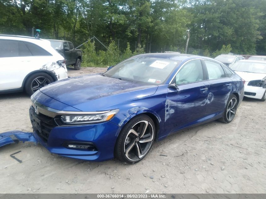 2020 HONDA ACCORD SEDAN SPORT - 1HGCV1F34LA149176