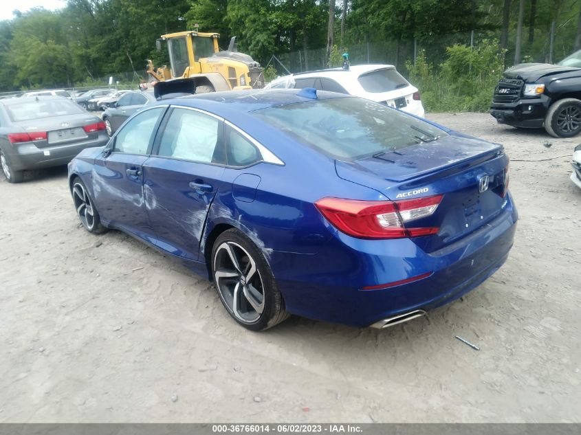 2020 HONDA ACCORD SEDAN SPORT - 1HGCV1F34LA149176