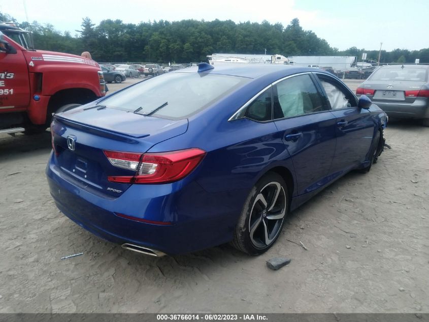 2020 HONDA ACCORD SEDAN SPORT - 1HGCV1F34LA149176