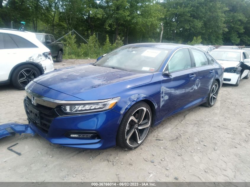 2020 HONDA ACCORD SEDAN SPORT - 1HGCV1F34LA149176