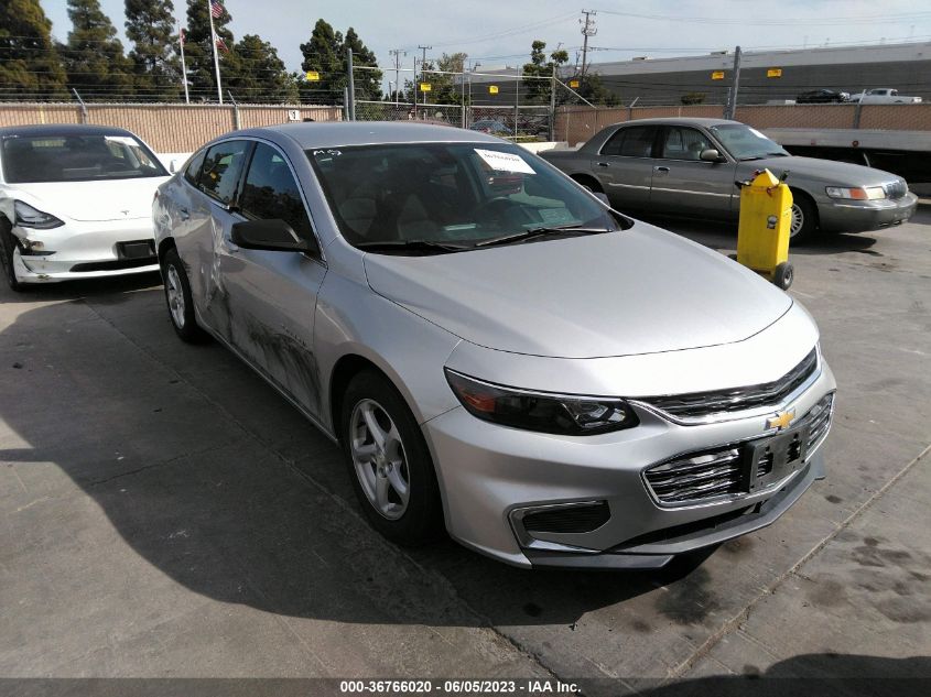 2016 CHEVROLET MALIBU LS - 1G1ZB5ST7GF227997