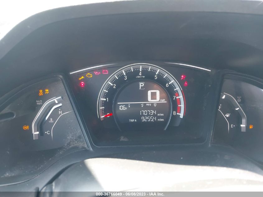 2016 HONDA CIVIC SEDAN LX - 19XFC2F52GE022695