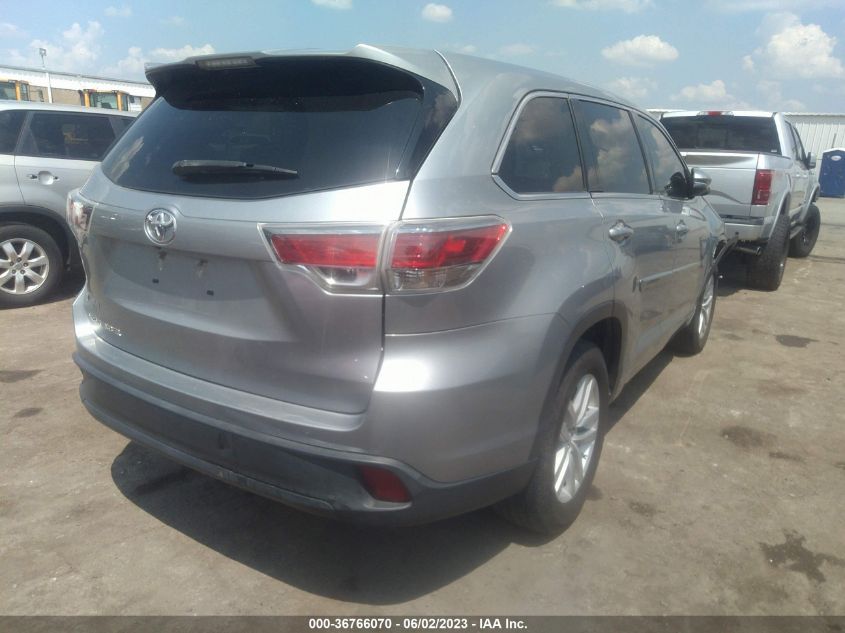 2016 TOYOTA HIGHLANDER LE - 5TDZKRFH8GS157236
