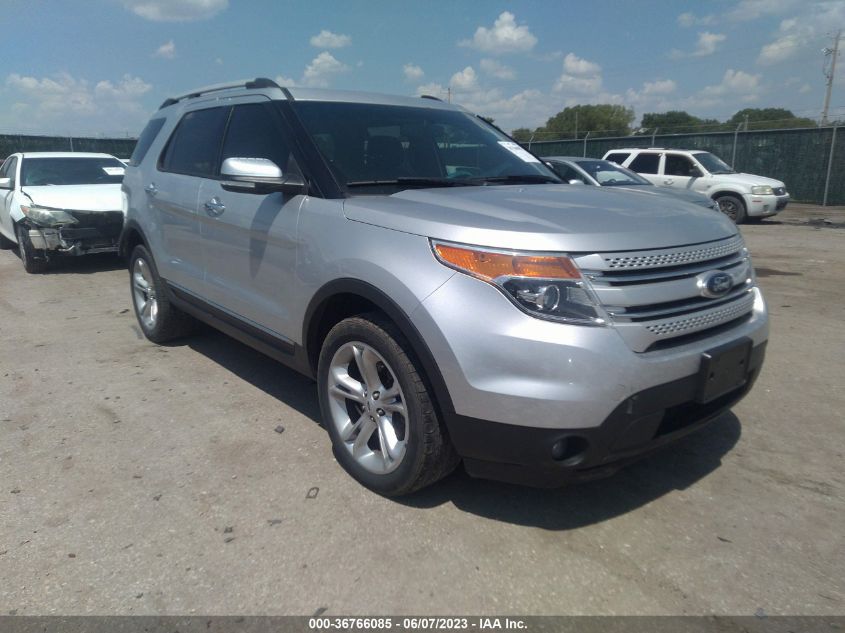 Lot #2539233119 2013 FORD EXPLORER LIMITED salvage car