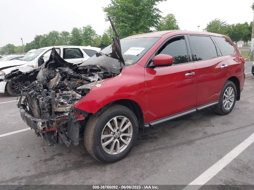 2014 NISSAN PATHFINDER S - 5N1AR2MM3EC726293