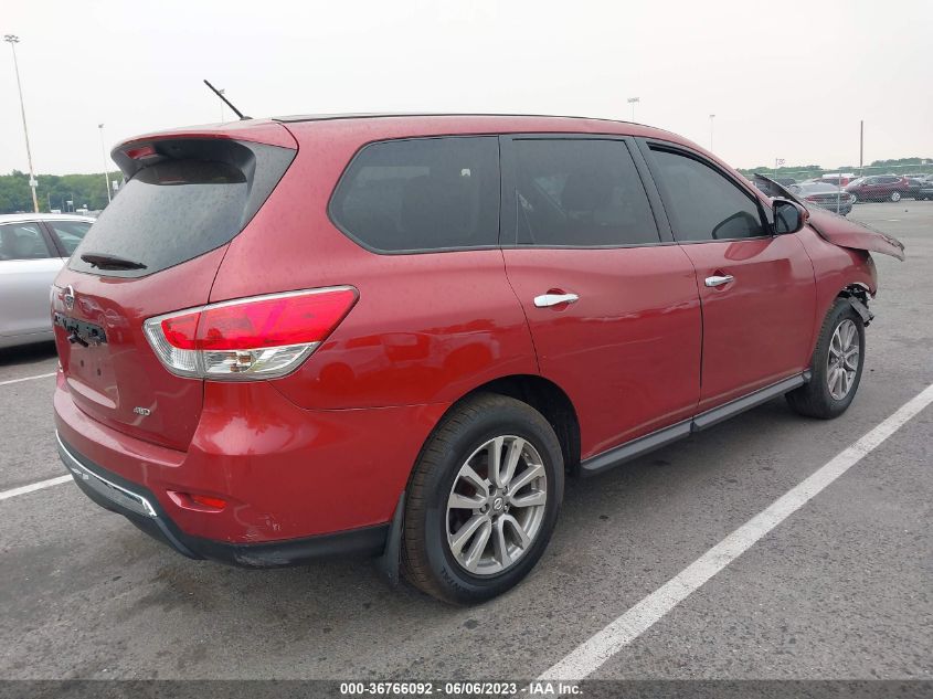 2014 NISSAN PATHFINDER S - 5N1AR2MM3EC726293