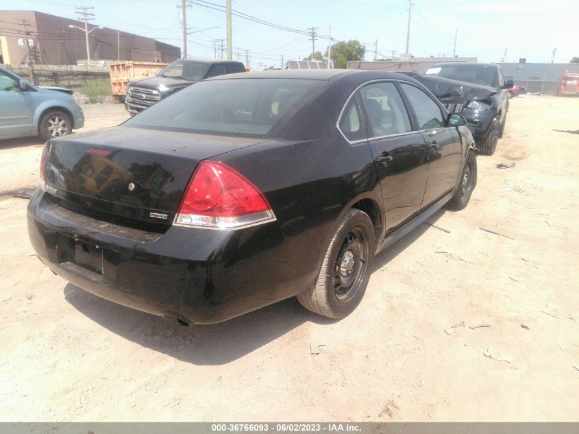 2016 CHEVROLET IMPALA LIMITED POLICE POLICE 2G1WD5E33G1144101