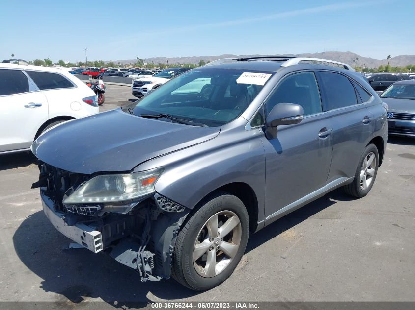 2013 LEXUS RX 350 - JTJBK1BAXD2023534