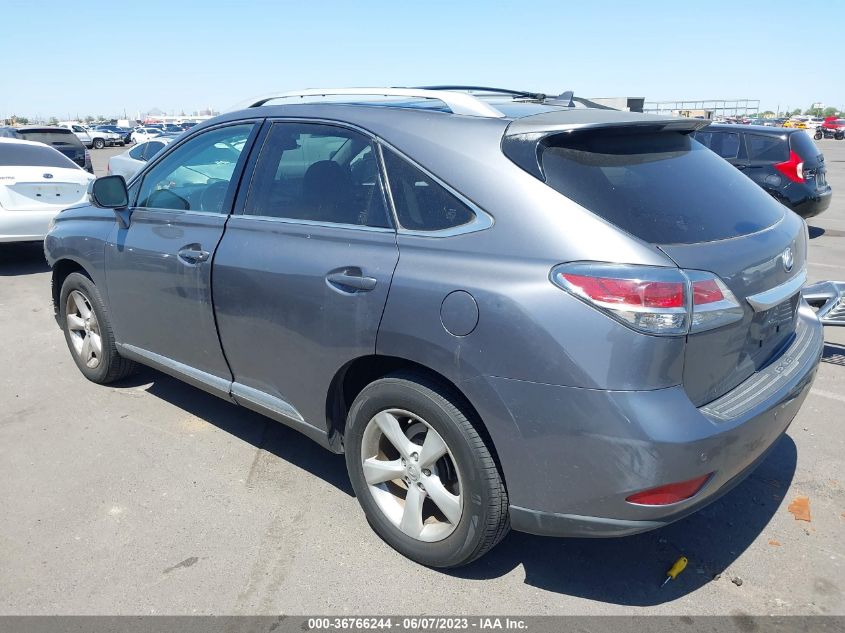 2013 LEXUS RX 350 - JTJBK1BAXD2023534