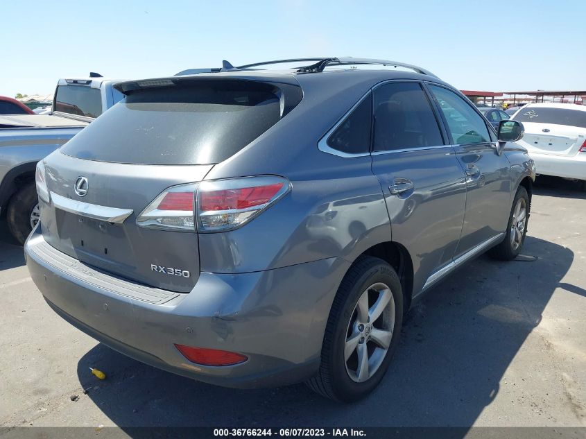 2013 LEXUS RX 350 - JTJBK1BAXD2023534