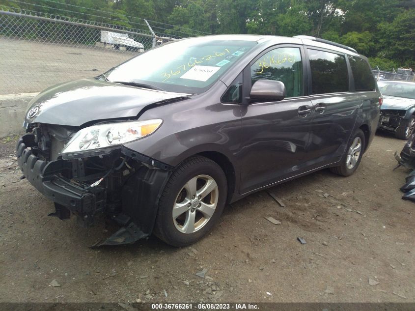 2016 TOYOTA SIENNA LE - 5TDKK3DC2GS699289