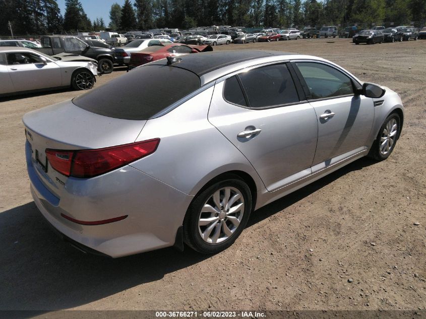 2014 KIA OPTIMA EX - 5XXGN4A79EG260373