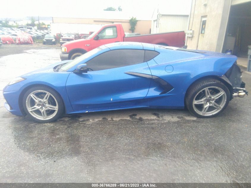 2021 CHEVROLET CORVETTE 1LT - 1G1YA2D47M5124292
