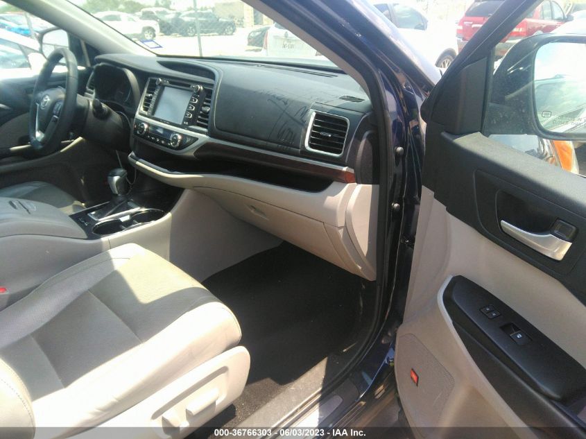 2016 TOYOTA HIGHLANDER LIMITED - 5TDDKRFHXGS342012