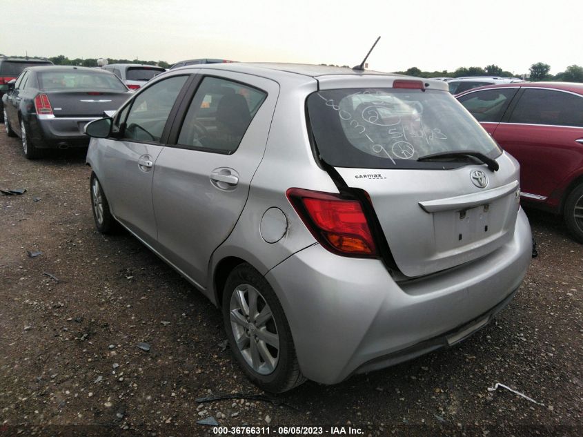 2015 TOYOTA YARIS L/SE/LE - VNKKTUD3XFA018124