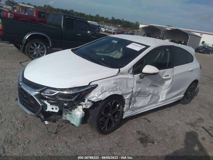 2019 CHEVROLET CRUZE LT - 3G1BE6SMXKS539226