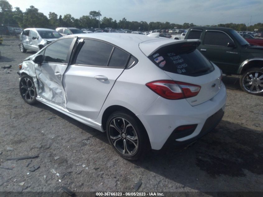 2019 CHEVROLET CRUZE LT - 3G1BE6SMXKS539226